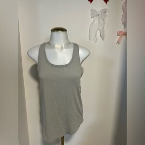 Lululemon Athletica Light Gray Tank Top
